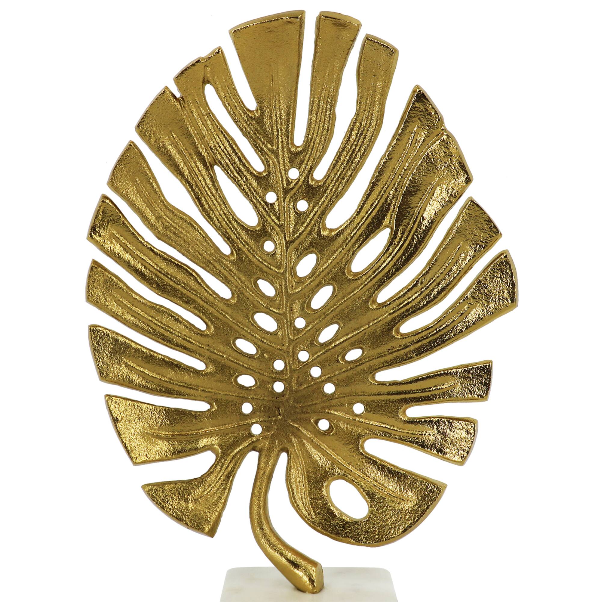 Gold Metal Leaf Tabletop Décor by Ashland